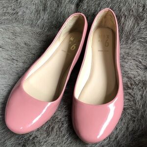 Mix No. 6 Glossy Pink Patent Ballet Flats